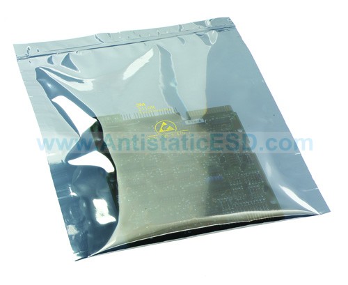 4" x 6" 100 x 155mm Zip Top-100 Bags Anti Static ESD Static Shielding Bags 