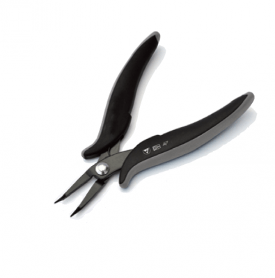 Snipe Nose Pliers (Bent Serrated Jaws) – (£25.50 Ex VAT)