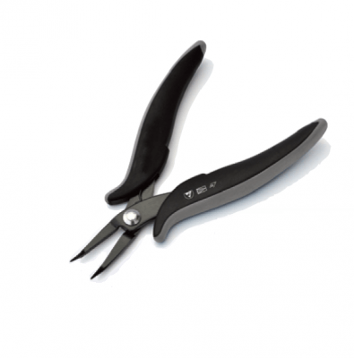 Snipe Nose Pliers (Bent Serrated Jaws) - (£55.50 Ex VAT)